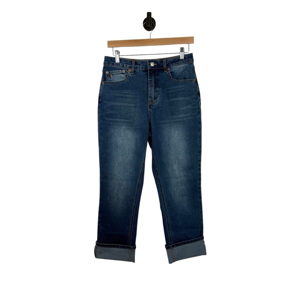 Frye Women’s High Rise Straight Leg Denim Jeans Blue Size 27